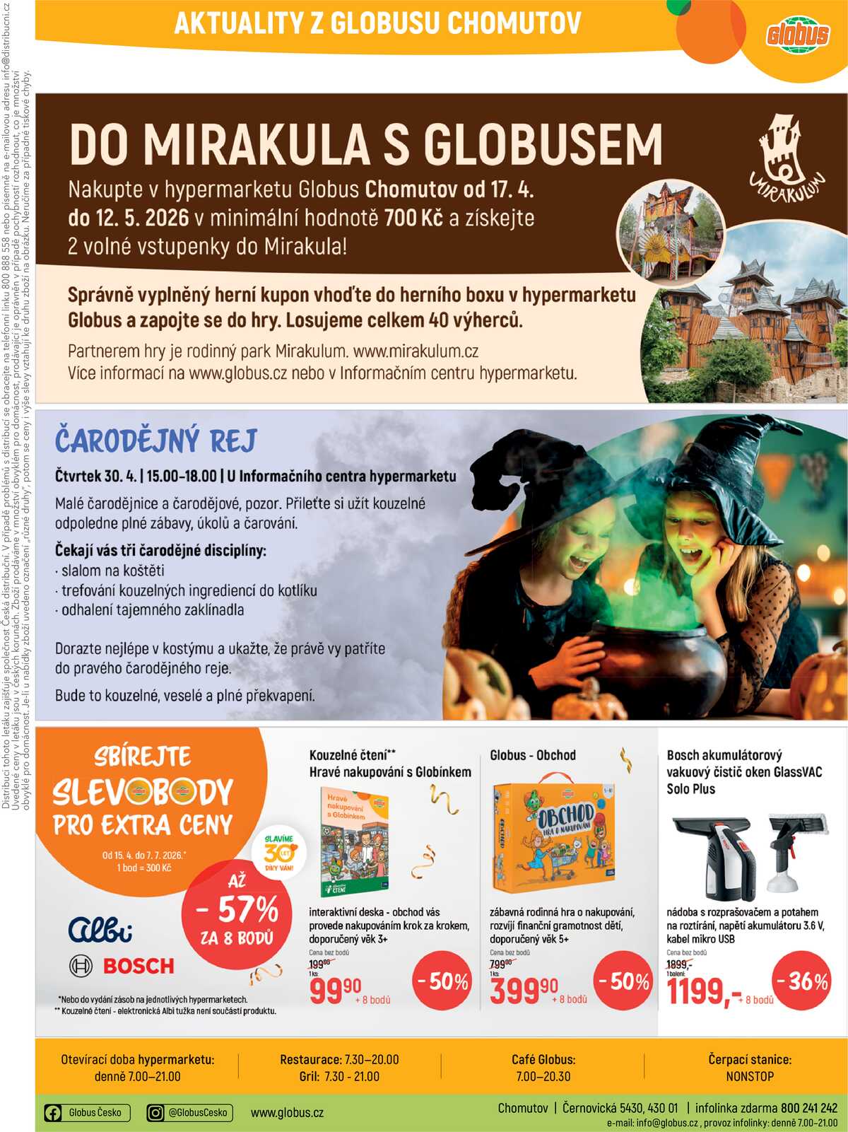Akční leták Globus 29.4. - 5.5.2026 - Globus Chomutov strana 32