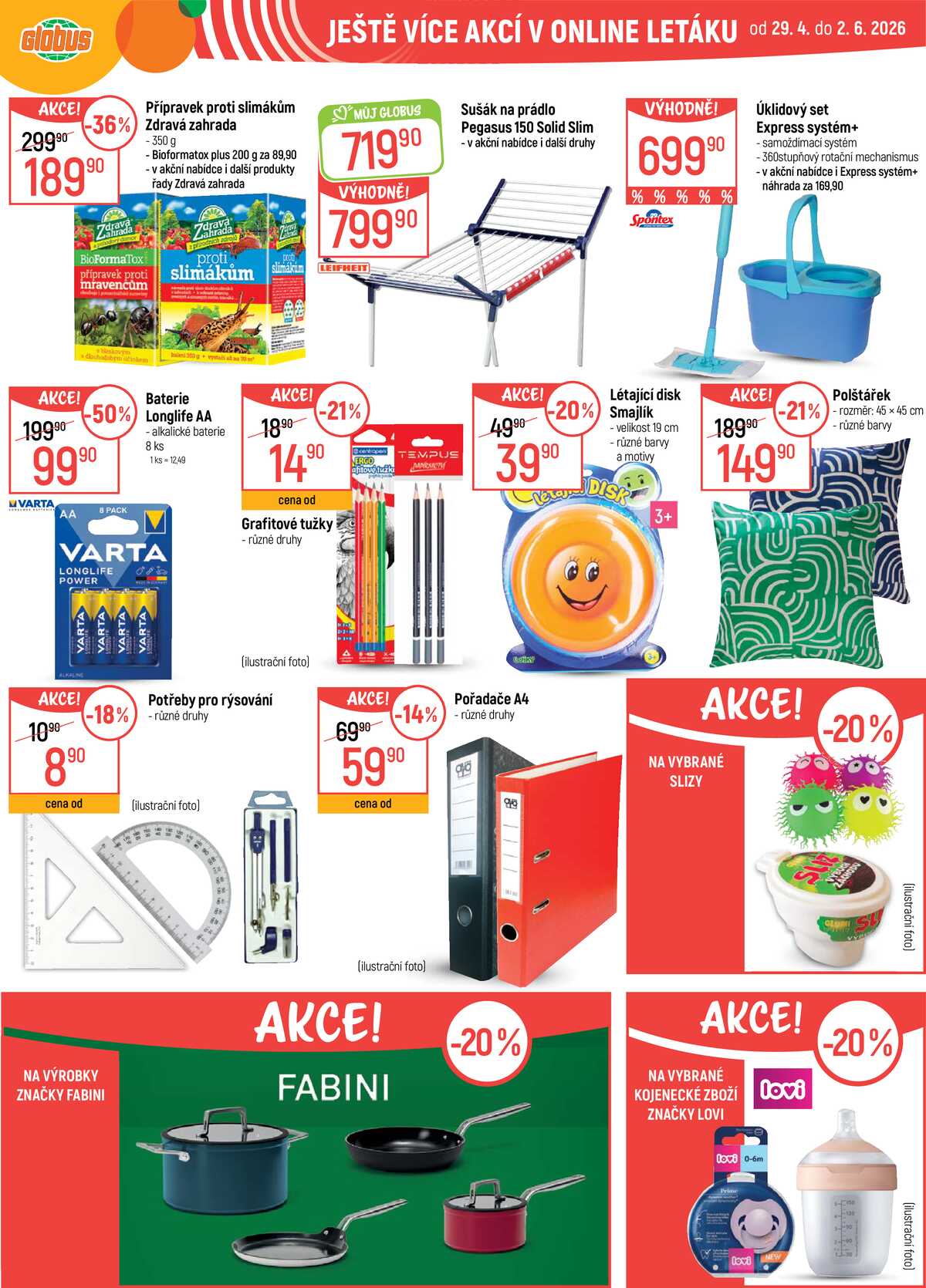 Akční leták Globus 29.4. - 5.5.2026 - Globus Chomutov strana 38