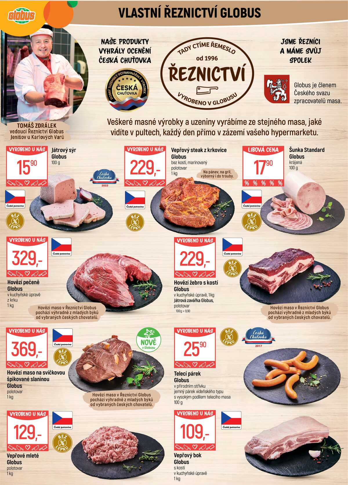 Akční leták Globus 29.4. - 5.5.2026 - Globus Jenišov u Karlových Varů strana 5