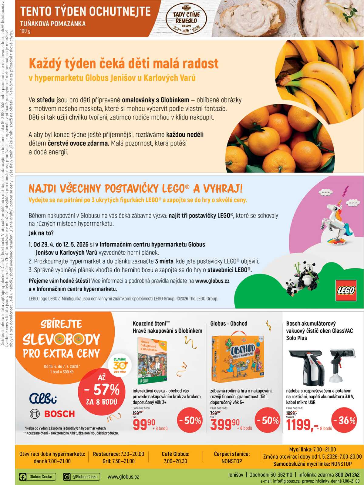 Akční leták Globus 29.4. - 5.5.2026 - Globus Jenišov u Karlových Varů strana 32