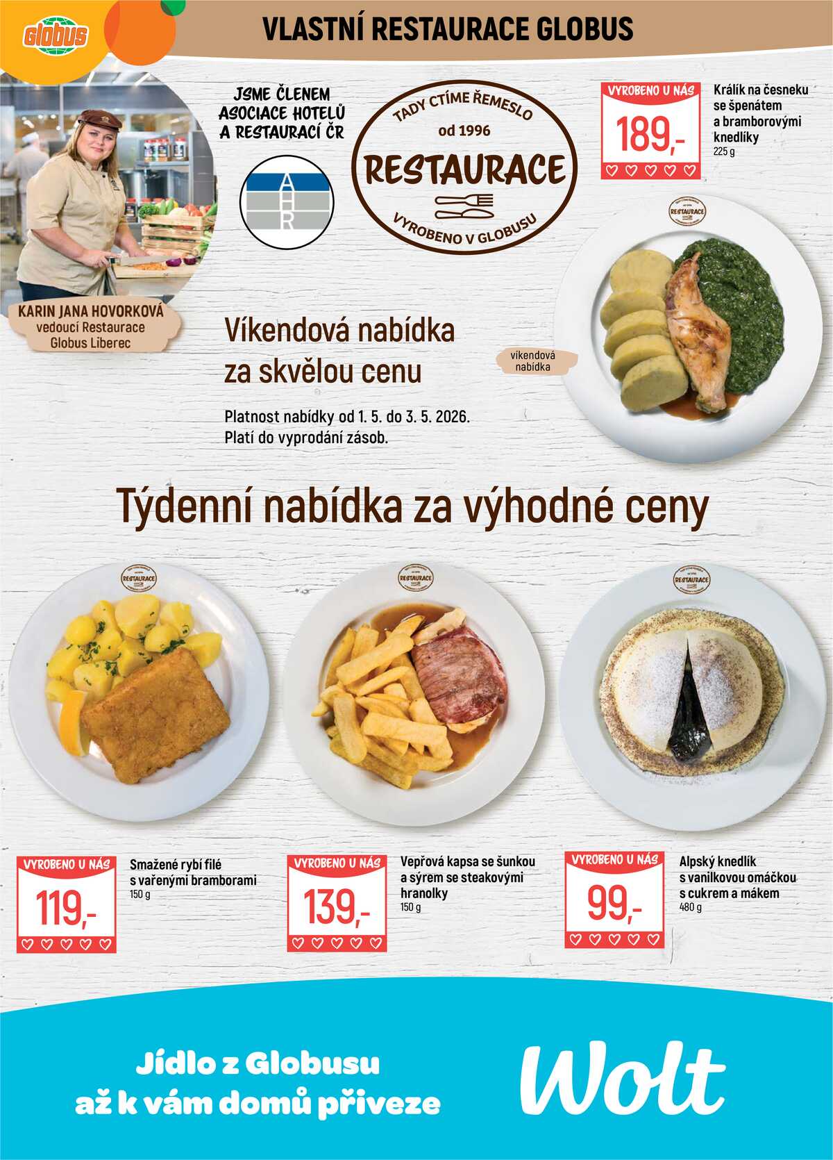 Akční leták Globus 29.4. - 5.5.2026 - Globus Liberec strana 7