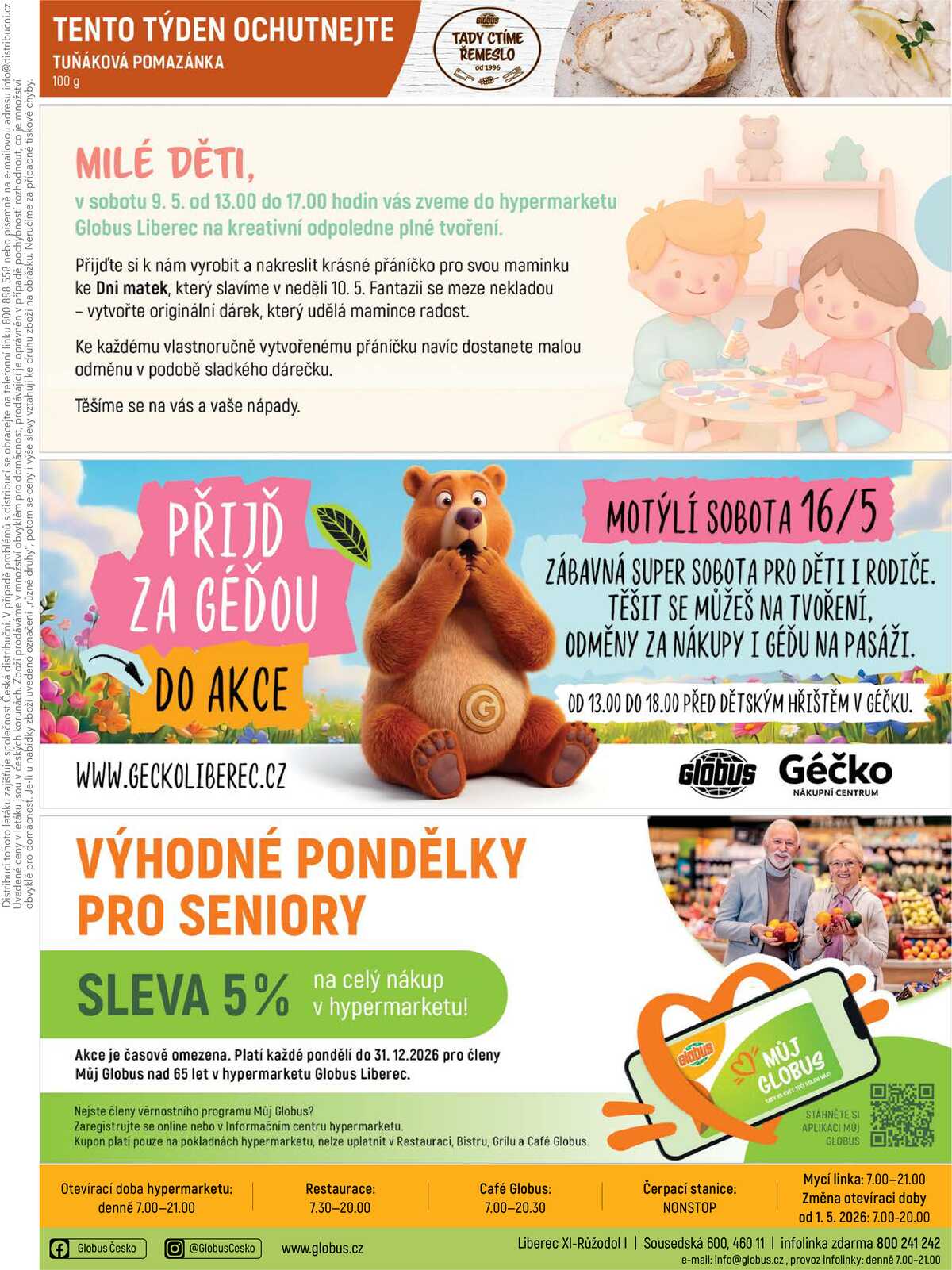 Akční leták Globus 29.4. - 5.5.2026 - Globus Liberec strana 32