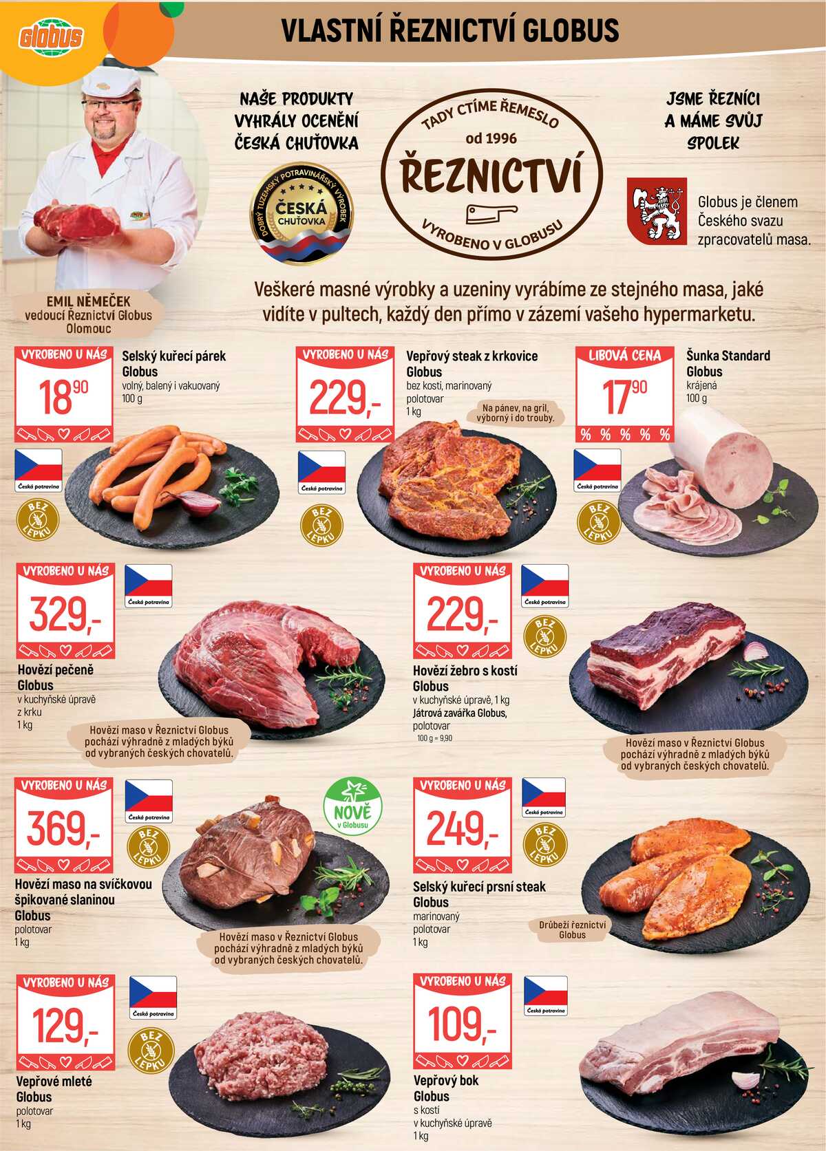 Akční leták Globus 29.4. - 5.5.2026 - Globus Olomouc strana 5