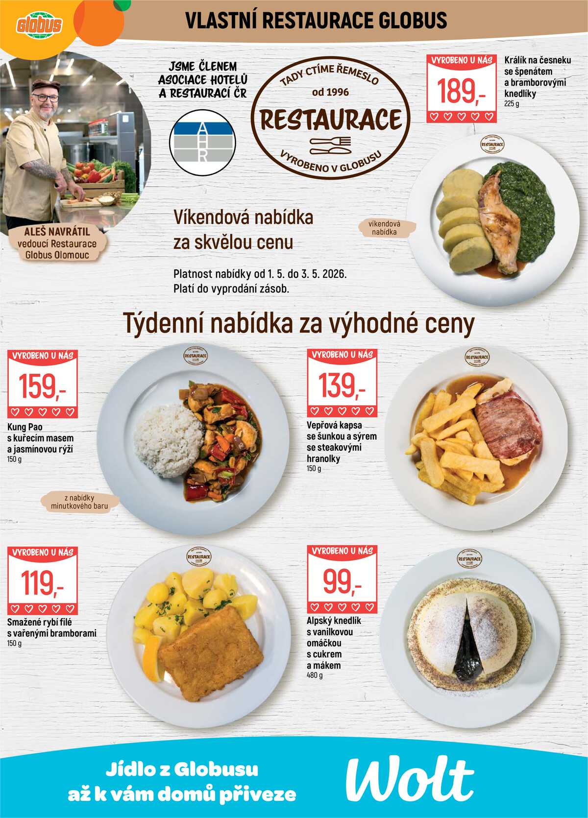 Akční leták Globus 29.4. - 5.5.2026 - Globus Olomouc strana 7