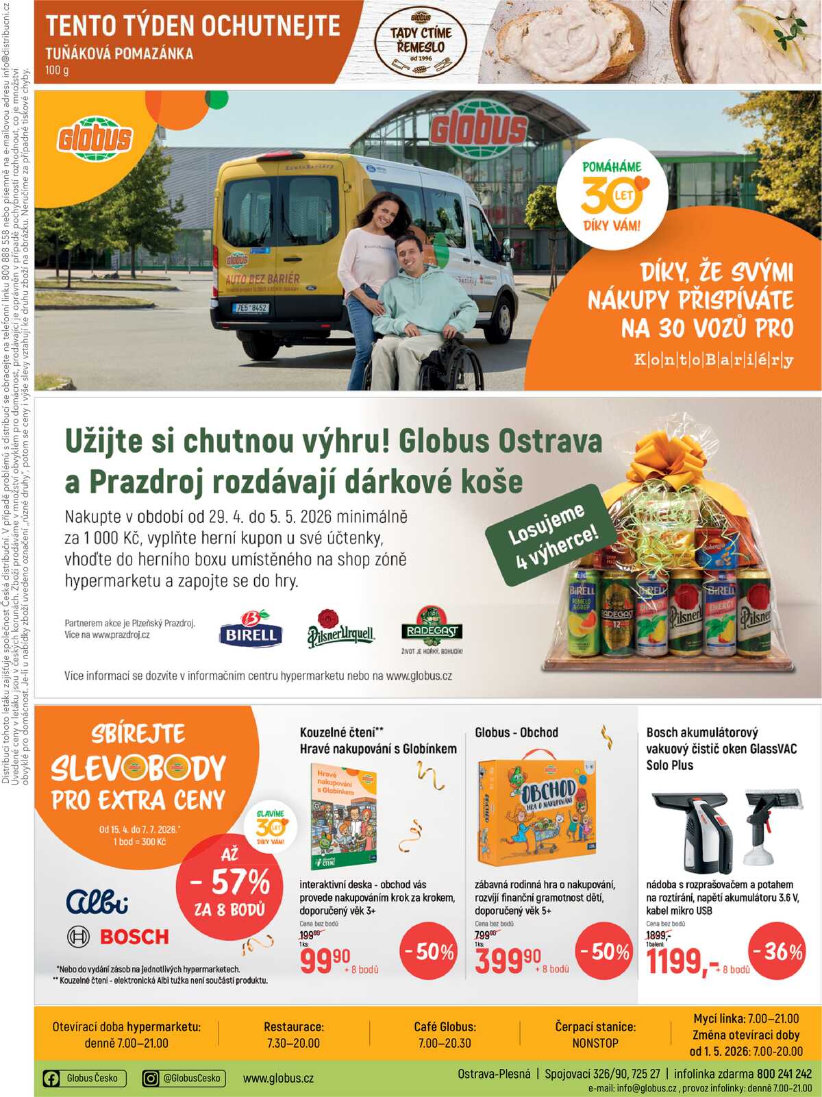 Akční leták Globus 29.4. - 5.5.2026 - Globus Ostrava strana 32