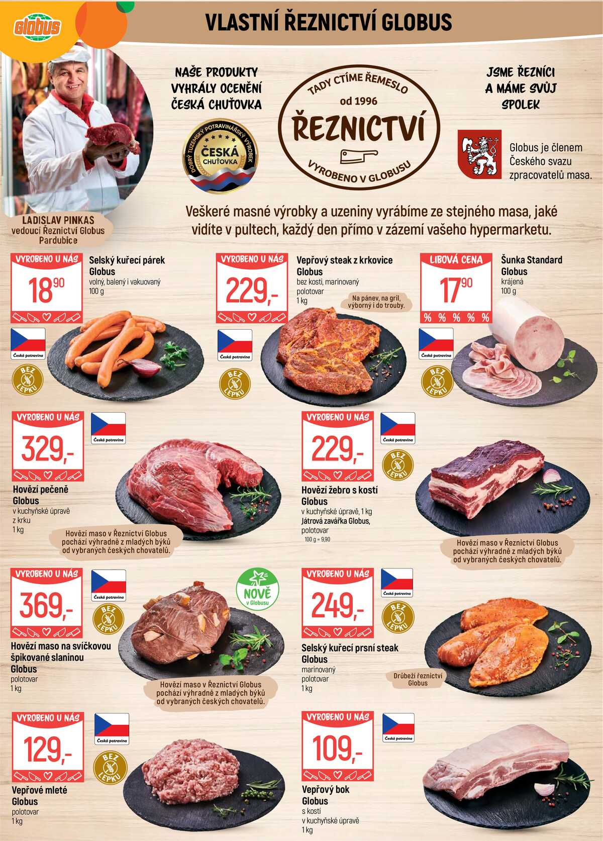 Akční leták Globus 29.4. - 5.5.2026 - Globus Pardubice strana 5
