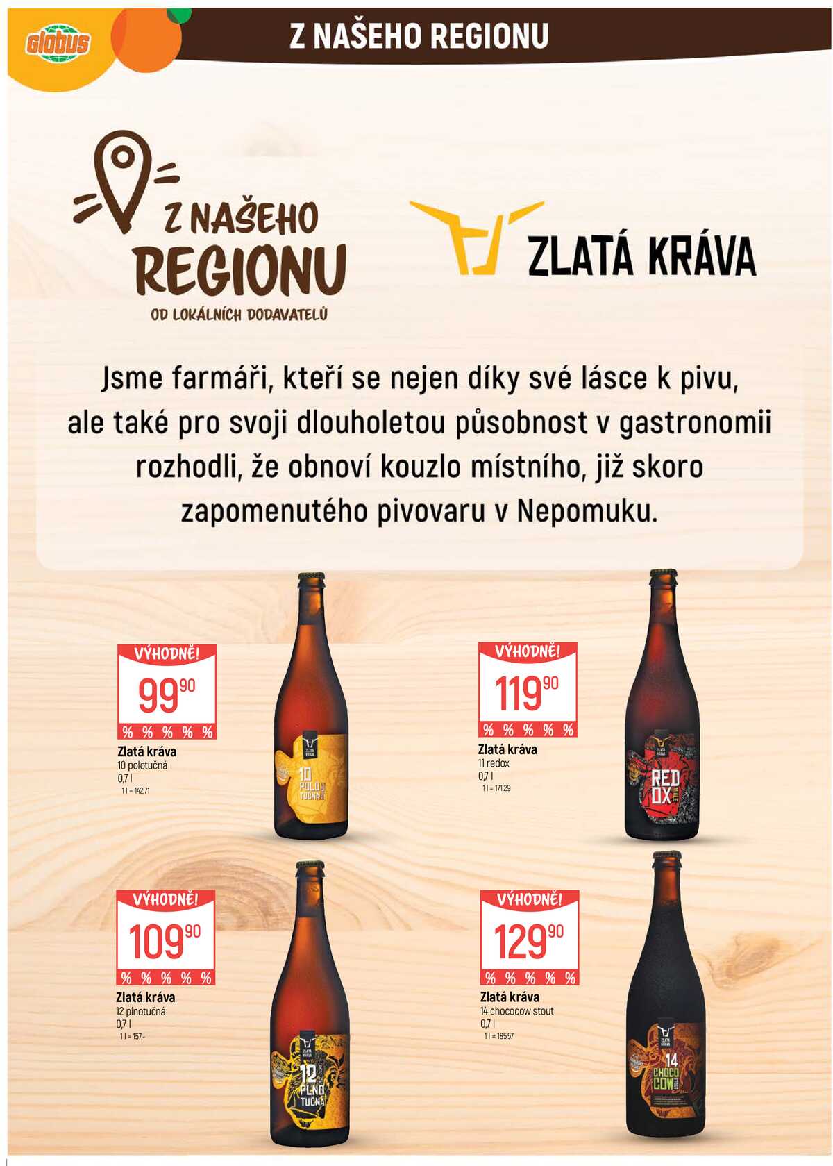 Akční leták Globus 29.4. - 5.5.2026 - Globus Chotíkov u Plzně strana 3