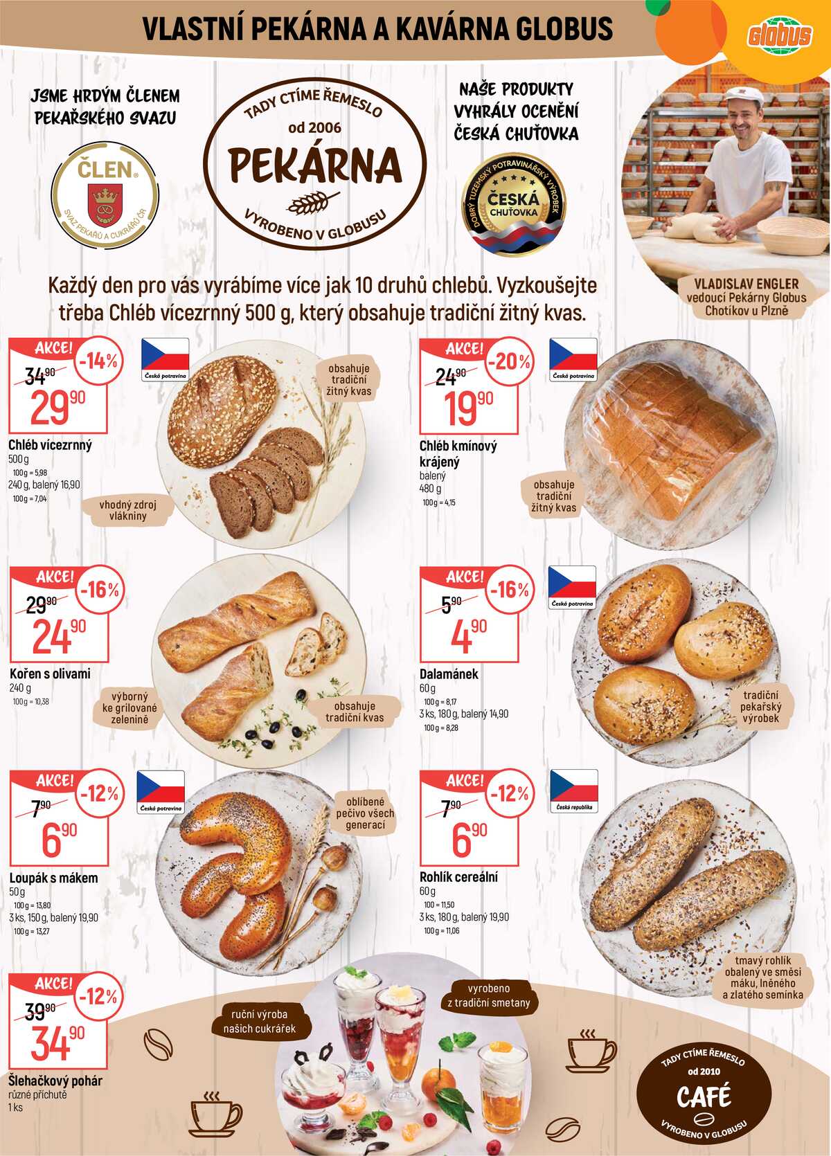 Akční leták Globus 29.4. - 5.5.2026 - Globus Chotíkov u Plzně strana 10