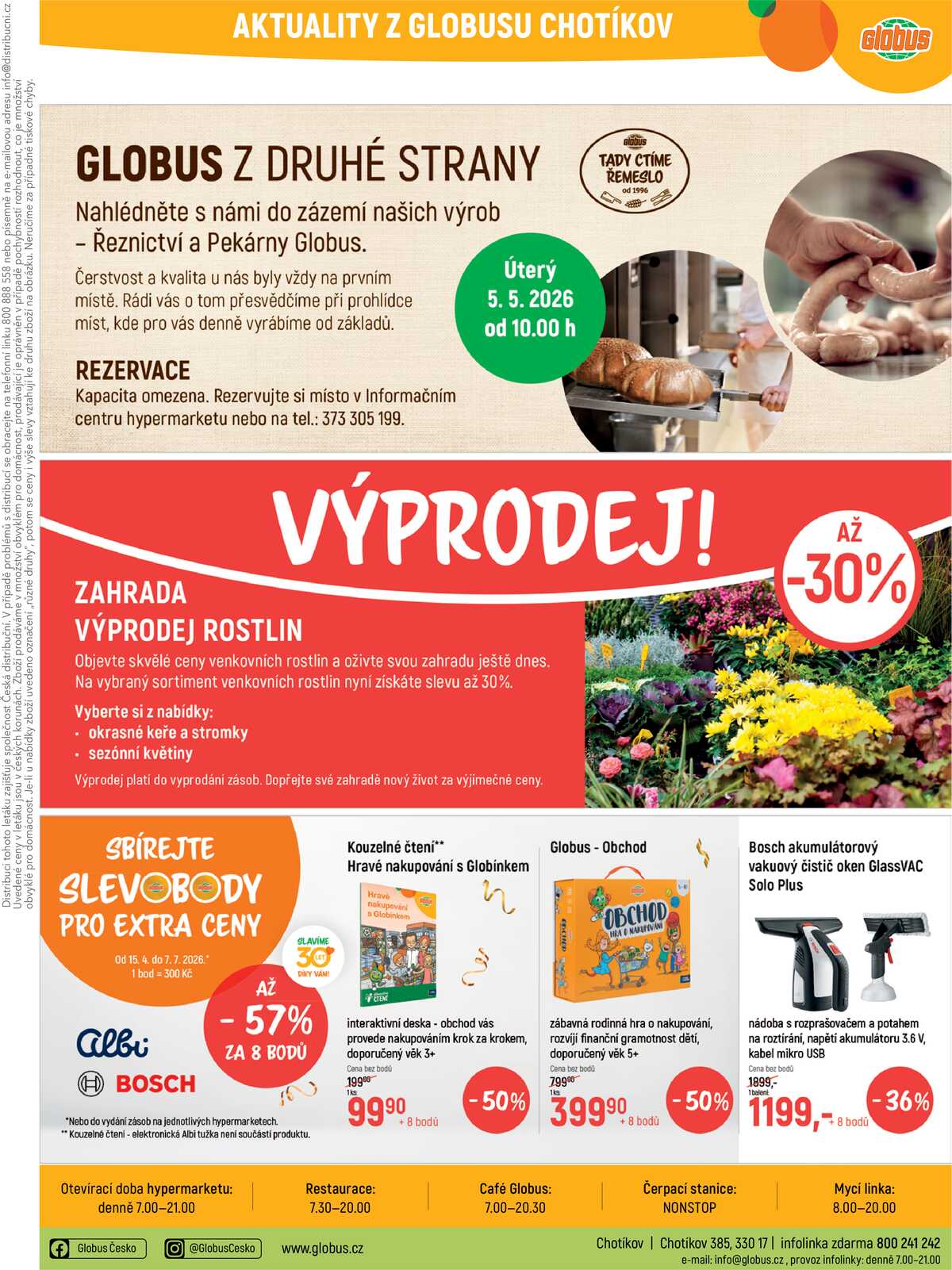 Akční leták Globus 29.4. - 5.5.2026 - Globus Chotíkov u Plzně strana 36