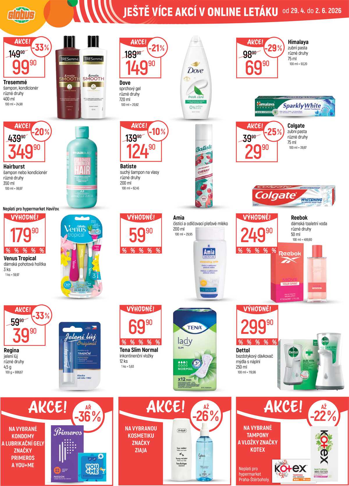 Akční leták Globus 29.4. - 5.5.2026 - Globus Chotíkov u Plzně strana 40