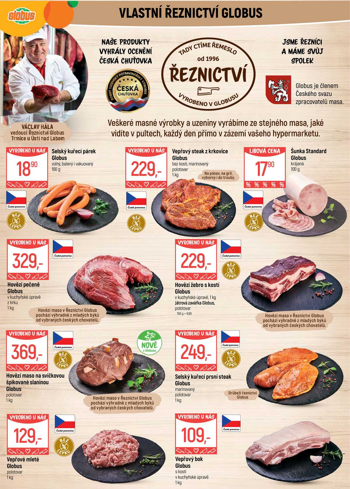 Akční leták Globus 29.4. - 5.5.2026 - Globus Trmice u Ústí nad Labem strana 5