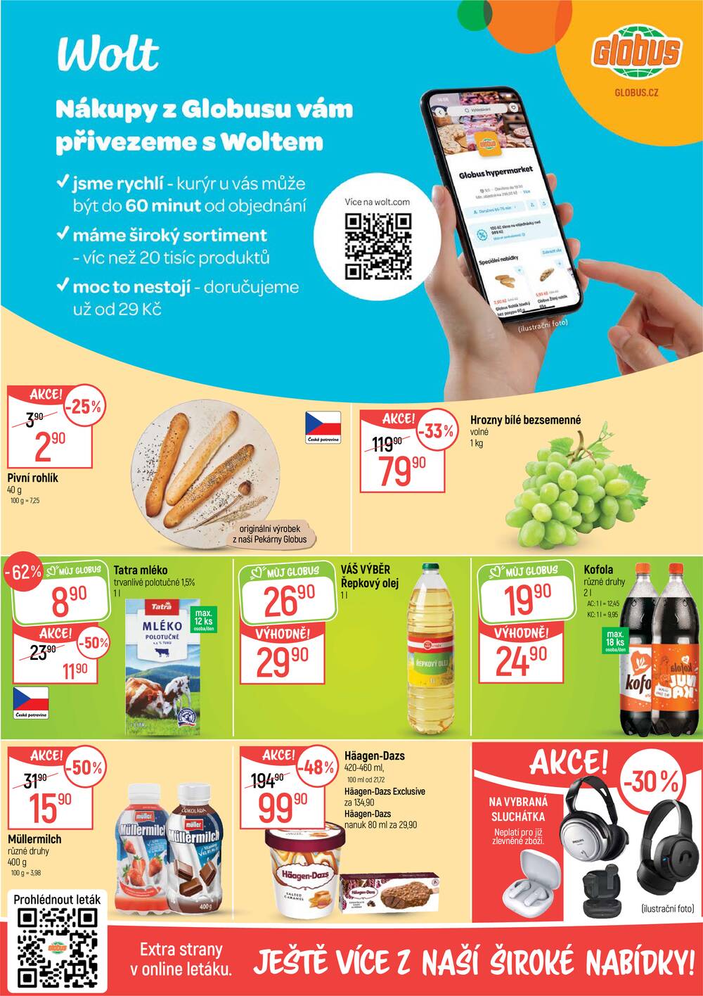 Akční leták Globus 29.4. - 5.5.2026 - Globus Trmice u Ústí nad Labem