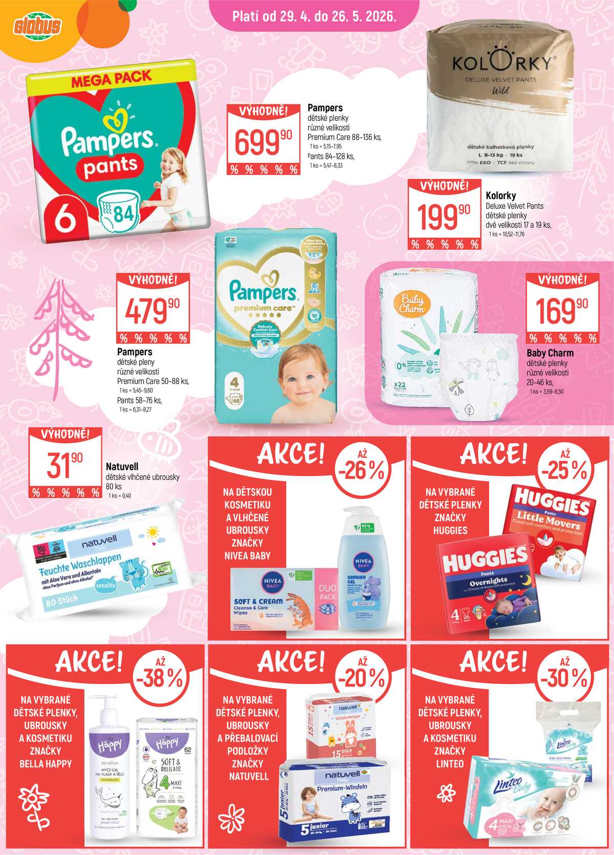 Akční leták Globus 29.4. - 26.5.2026 - Globus Brno Ivanovice strana 3