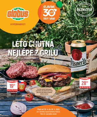 Akční leták Globus 29.4. - 26.5.2026 - Globus Brno Ivanovice
