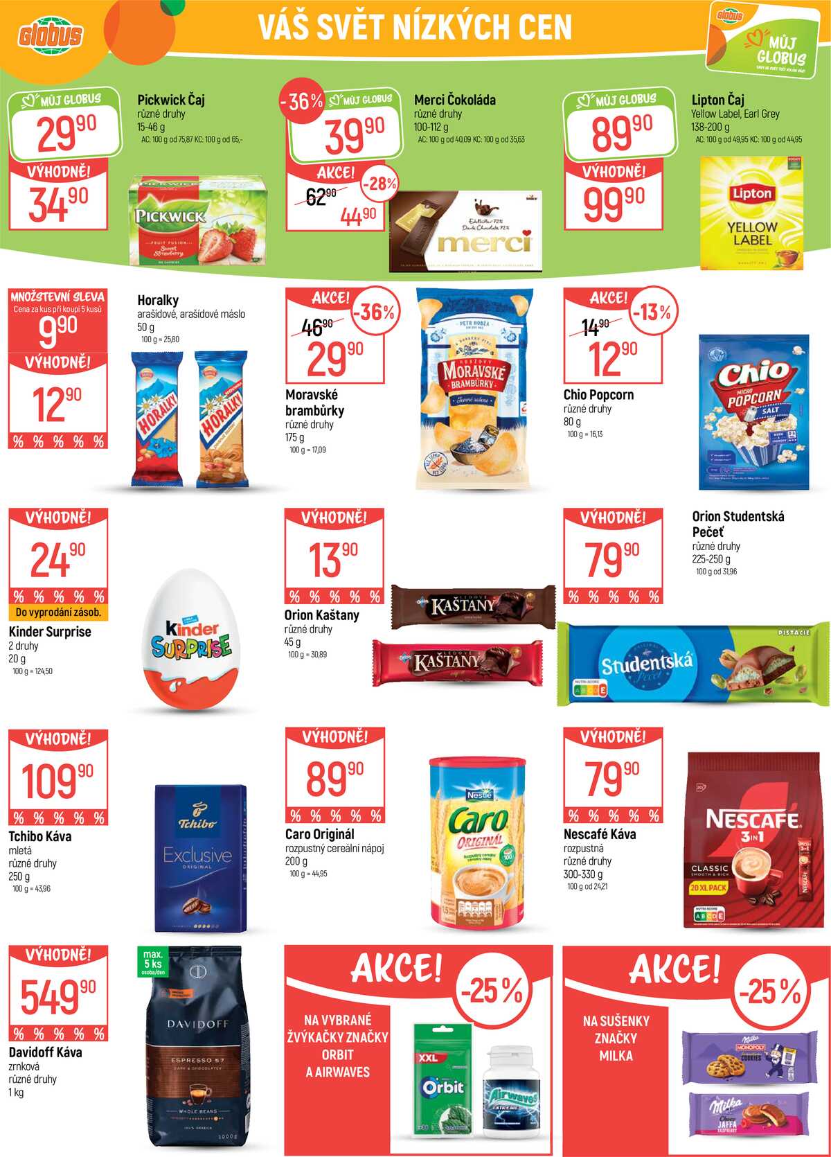 Akční leták Globus 29.4. - 5.5.2026 - Globus Brno Ivanovice strana 25