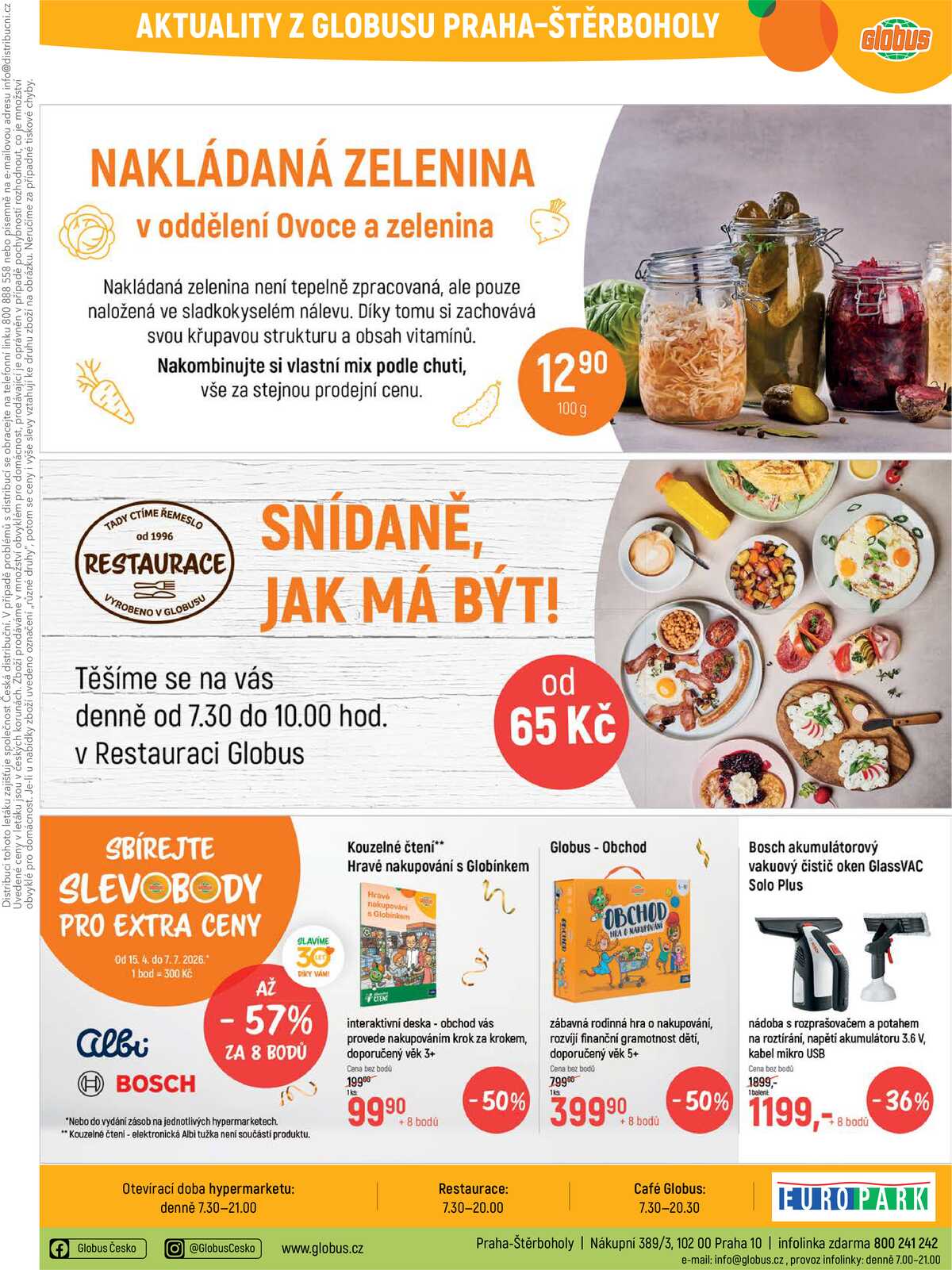 Akční leták Globus 29.4. - 5.5.2026 - Globus Praha - Štěrboholy strana 28