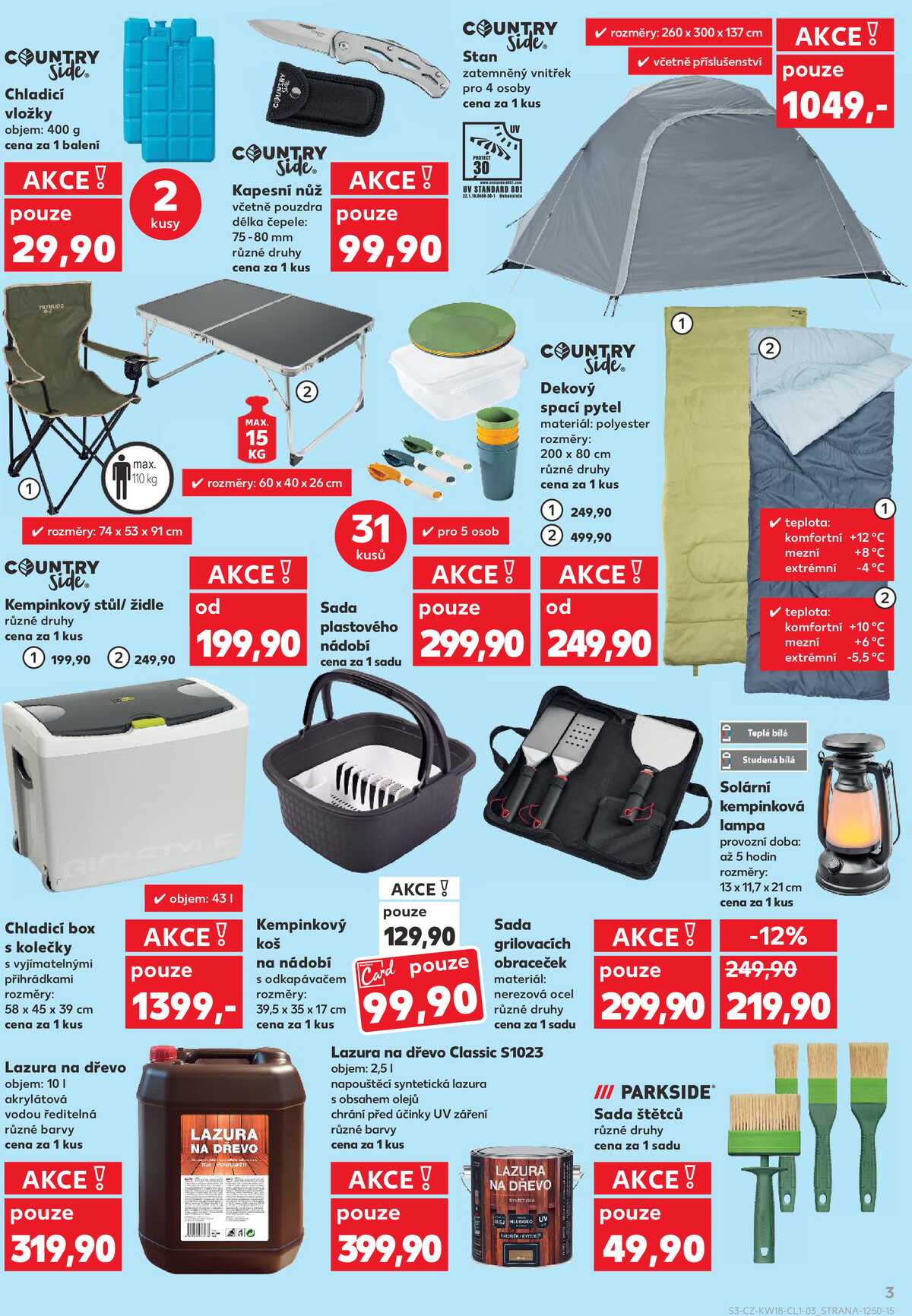 Kaufland Spotřební zboží 29.4. - 5.5.2026 strana 3