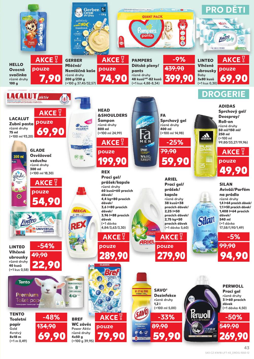 Kaufland 29.4. - 5.5. - Kaufland - Praha 8 (Libeň)