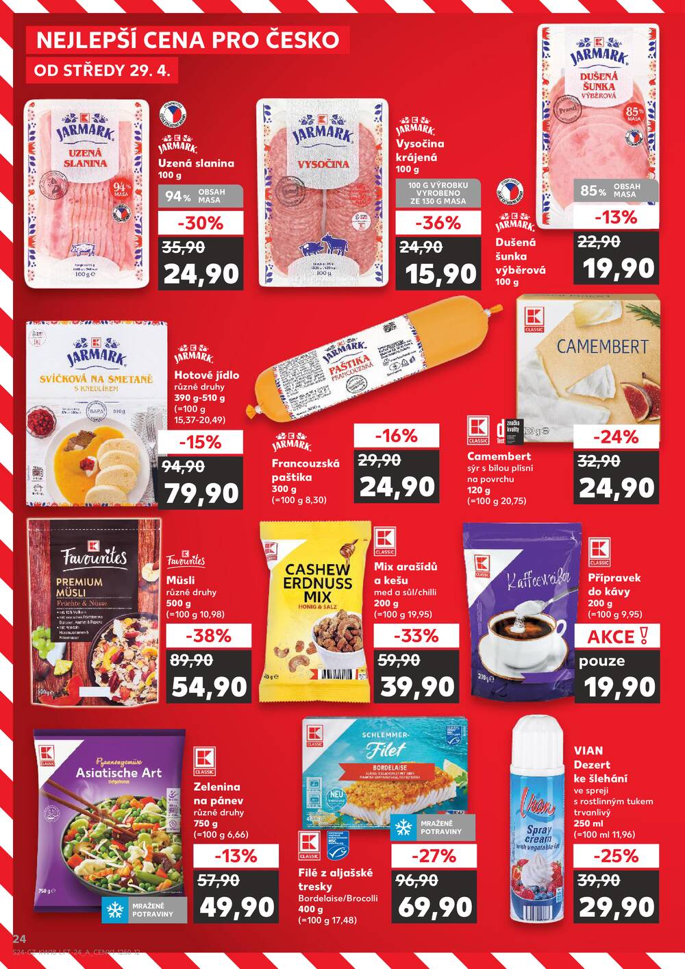 Leták Kaufland - Kaufland 29.4. - 5.5. - Kaufland - Děčín - strana 24