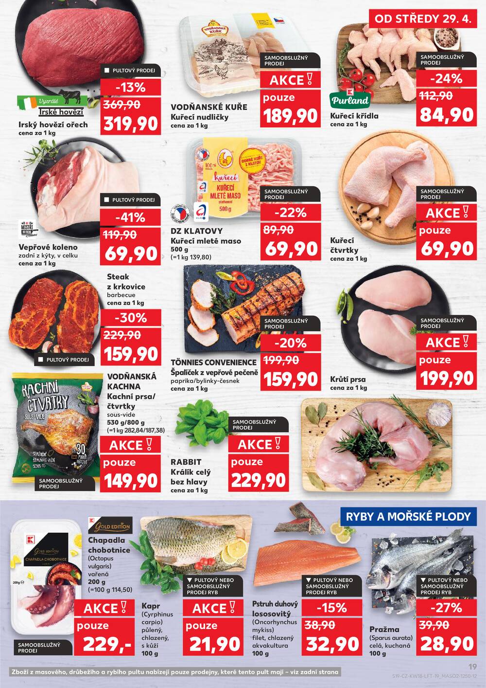 Kaufland 29.4. - 5.5. - Kaufland - Chrudim