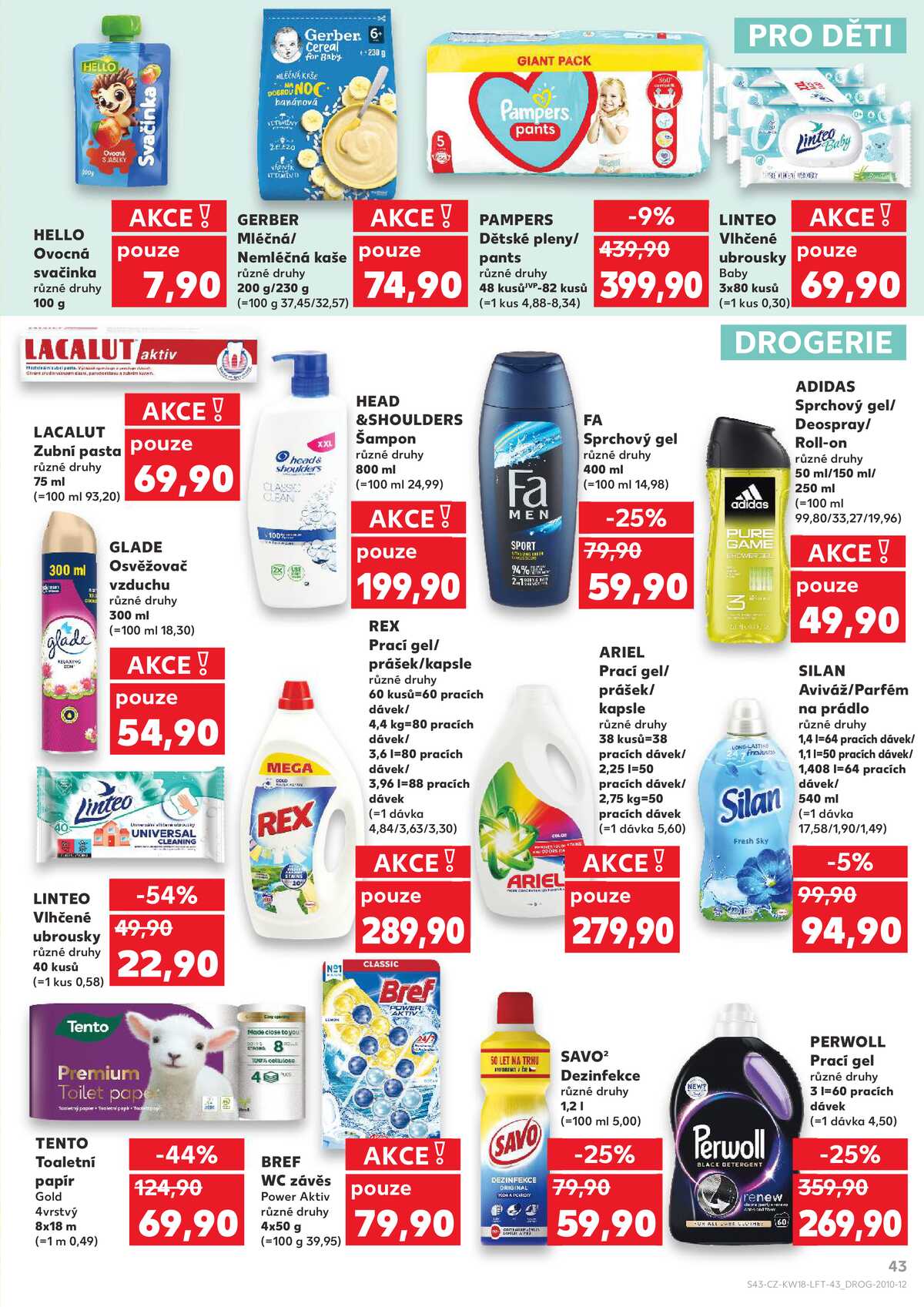 Kaufland 29.4. - 5.5. - Kaufland - Most strana 43