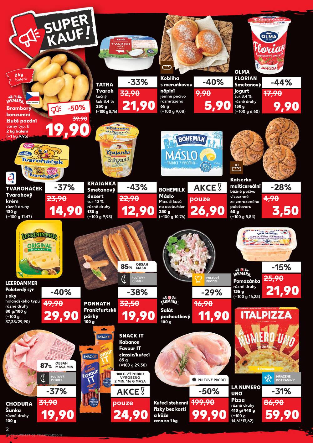 Leták Kaufland - Kaufland 29.4. - 5.5. - Kaufland - Žatec - strana 2