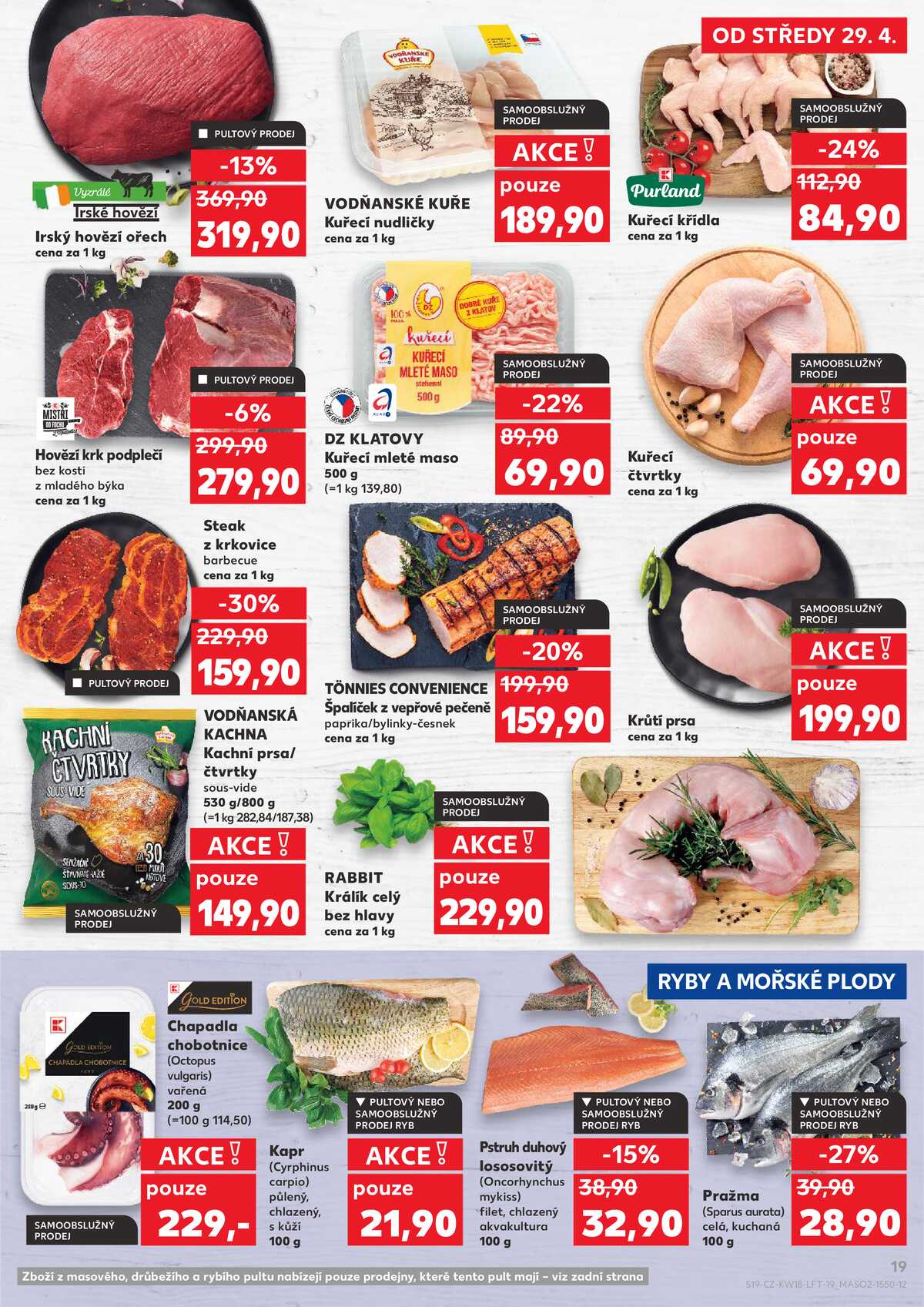 Kaufland 29.4. - 5.5. - Kaufland Přerov (Želatovská) strana 19