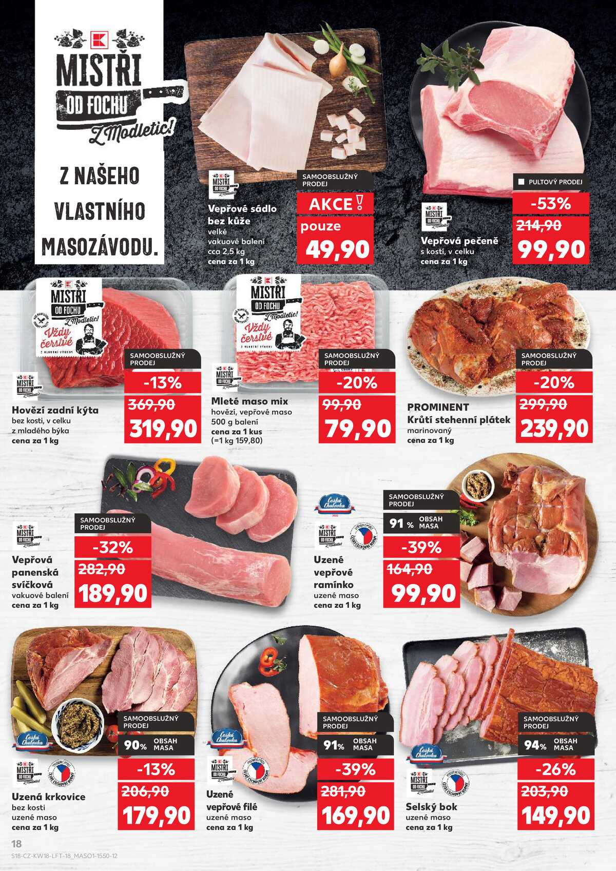 Kaufland 29.4. - 5.5. - Kaufland - Jihlava strana 18
