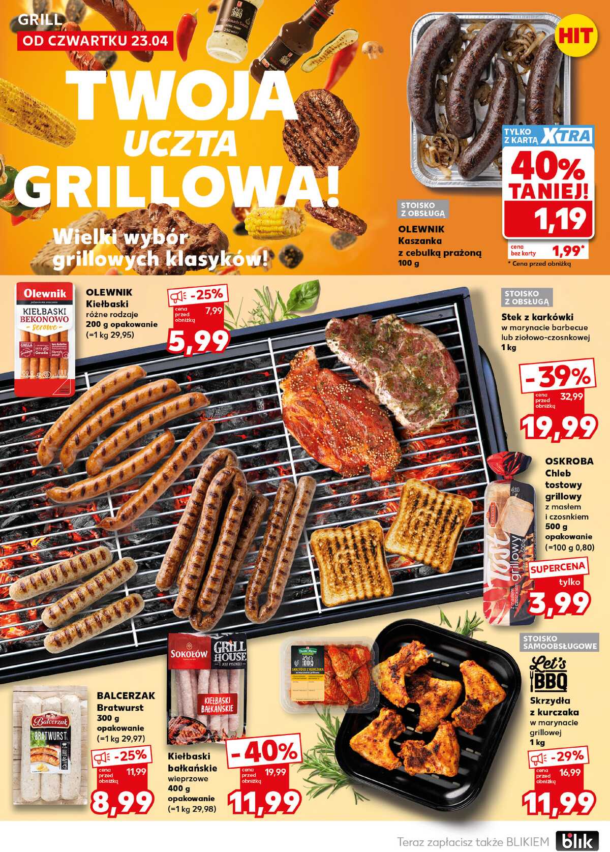 Leták Kaufland Polsko 27.4.-28.4.2026 - Silný start strana 22