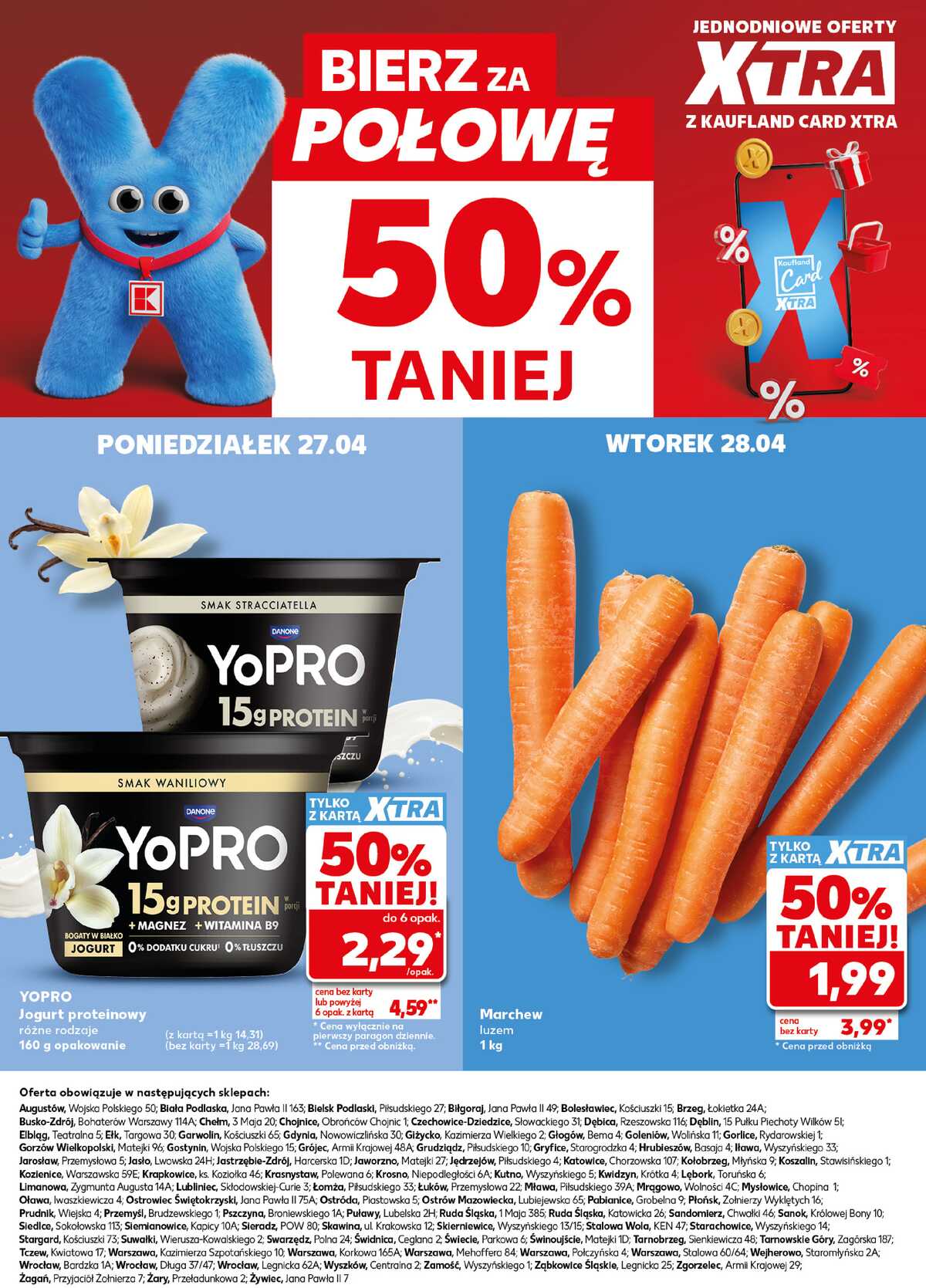 Leták Kaufland Polsko 27.4.-28.4.2026 - Silný start strana 34