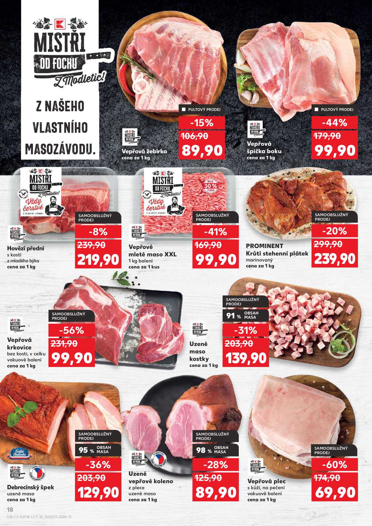 Kaufland 29.4. - 5.5. - Kaufland - Zlín - Vršava strana 18
