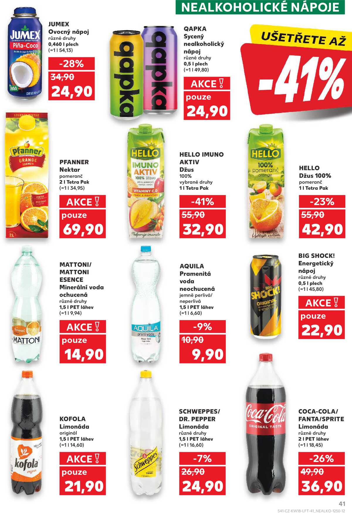 Kaufland 29.4. - 5.5. - Kaufland - Plzeň (Lochotínská) strana 41