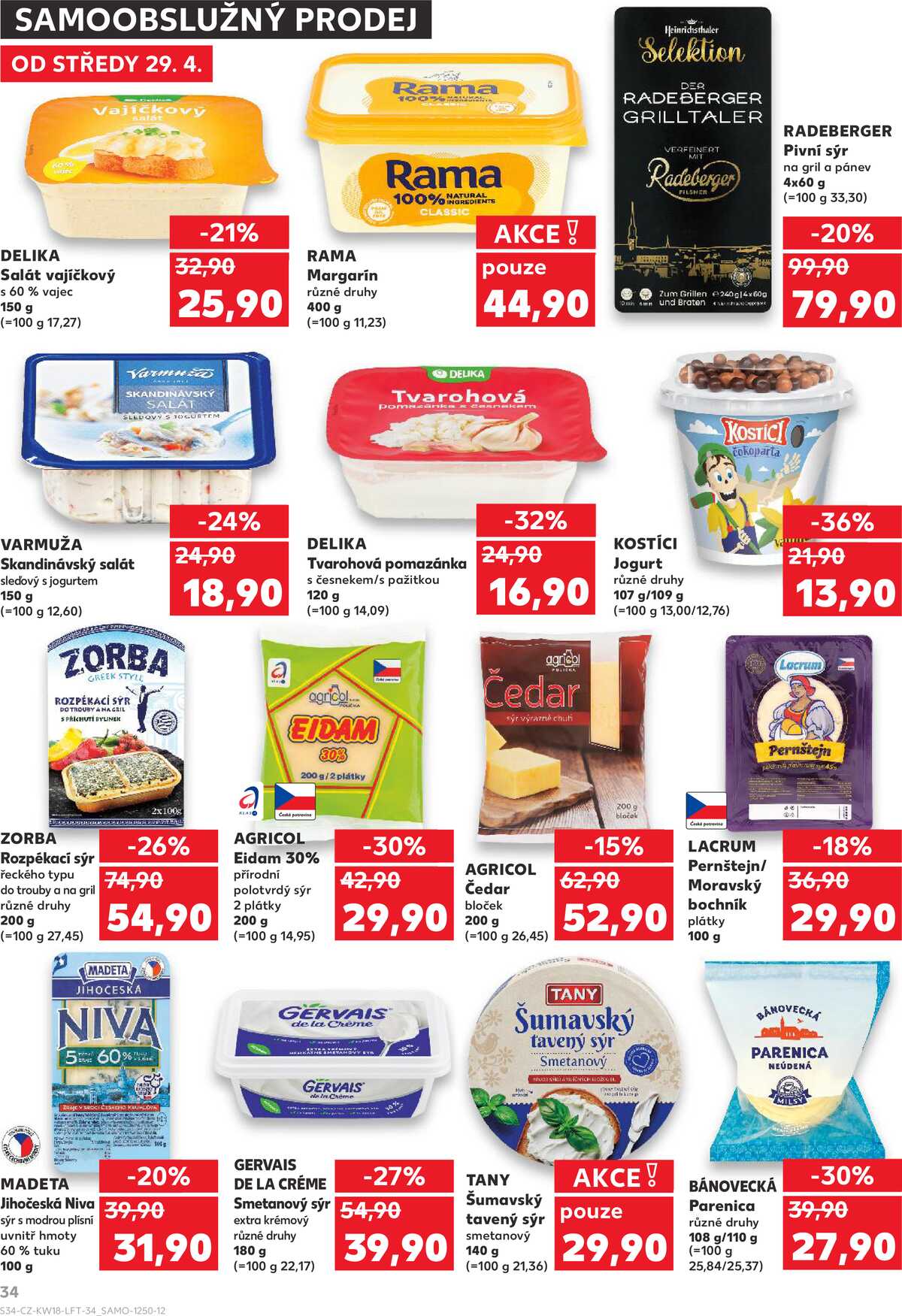 Kaufland 29.4. - 5.5. - Kaufland - Ústí nad Labem (Okružní) strana 34