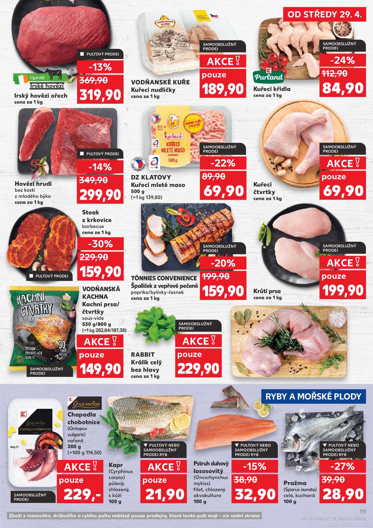 Kaufland 29.4. - 5.5. - Kaufland - Opava - Kateřinky strana 19