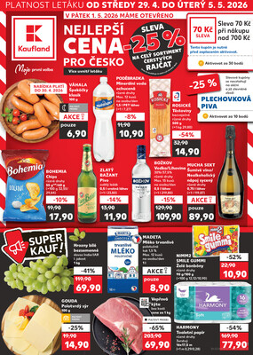 Kaufland 29.4. - 5.5. - Kaufland - Havířov (U Stadionu)