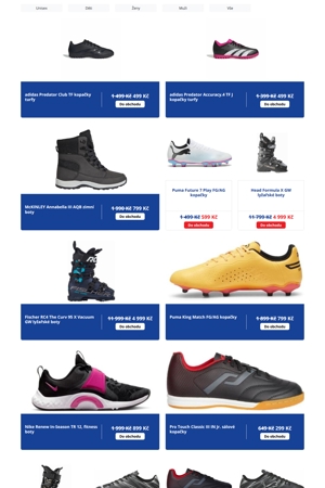 Intersport Boty - 26. 4. 2026