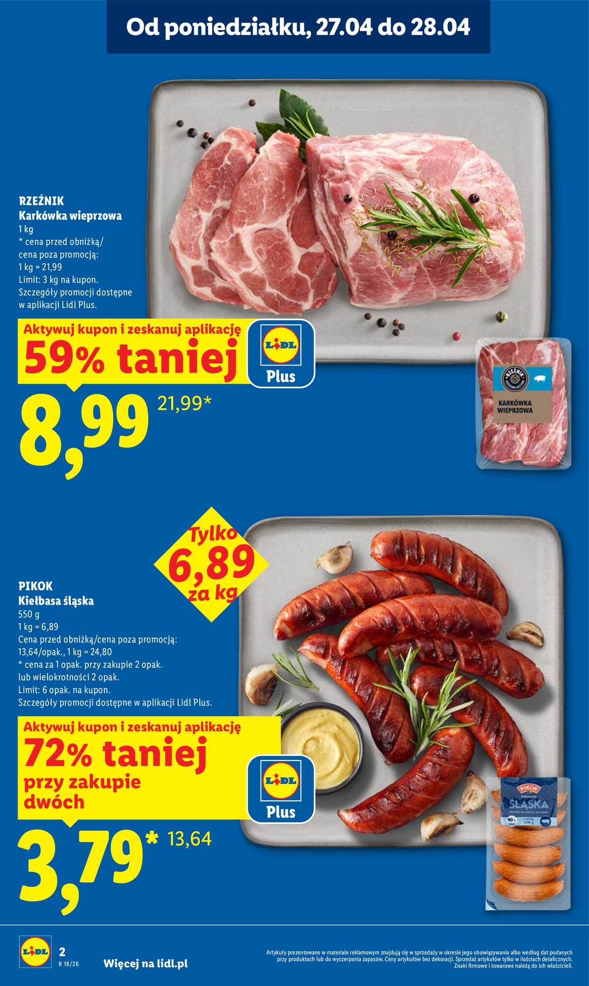 Leták Lidl Polsko 27.4.-28.4.2026 - Zpravodaj platný od 27.04 do 28.04 strana 2