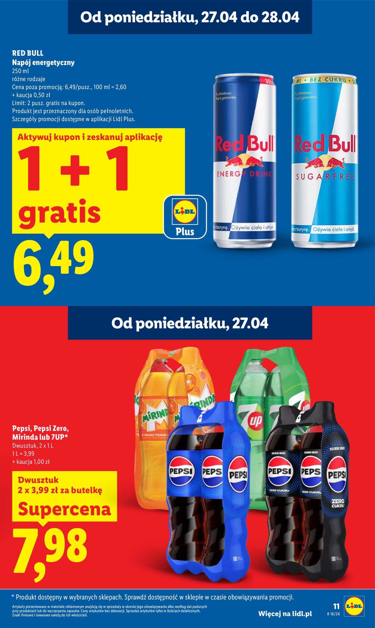 Leták Lidl Polsko 27.4.-28.4.2026 - Zpravodaj platný od 27.04 do 28.04 strana 11