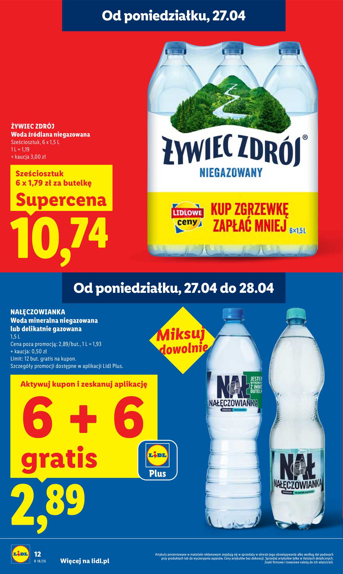 Leták Lidl Polsko 27.4.-28.4.2026 - Zpravodaj platný od 27.04 do 28.04 strana 12
