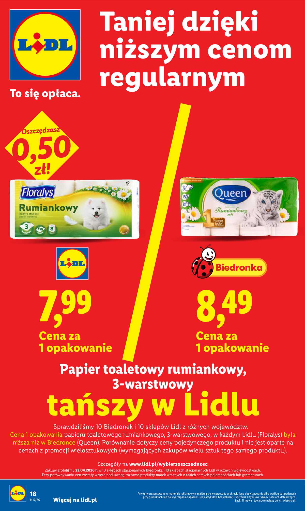 Leták Lidl Polsko 27.4.-28.4.2026 - Zpravodaj platný od 27.04 do 28.04 strana 18