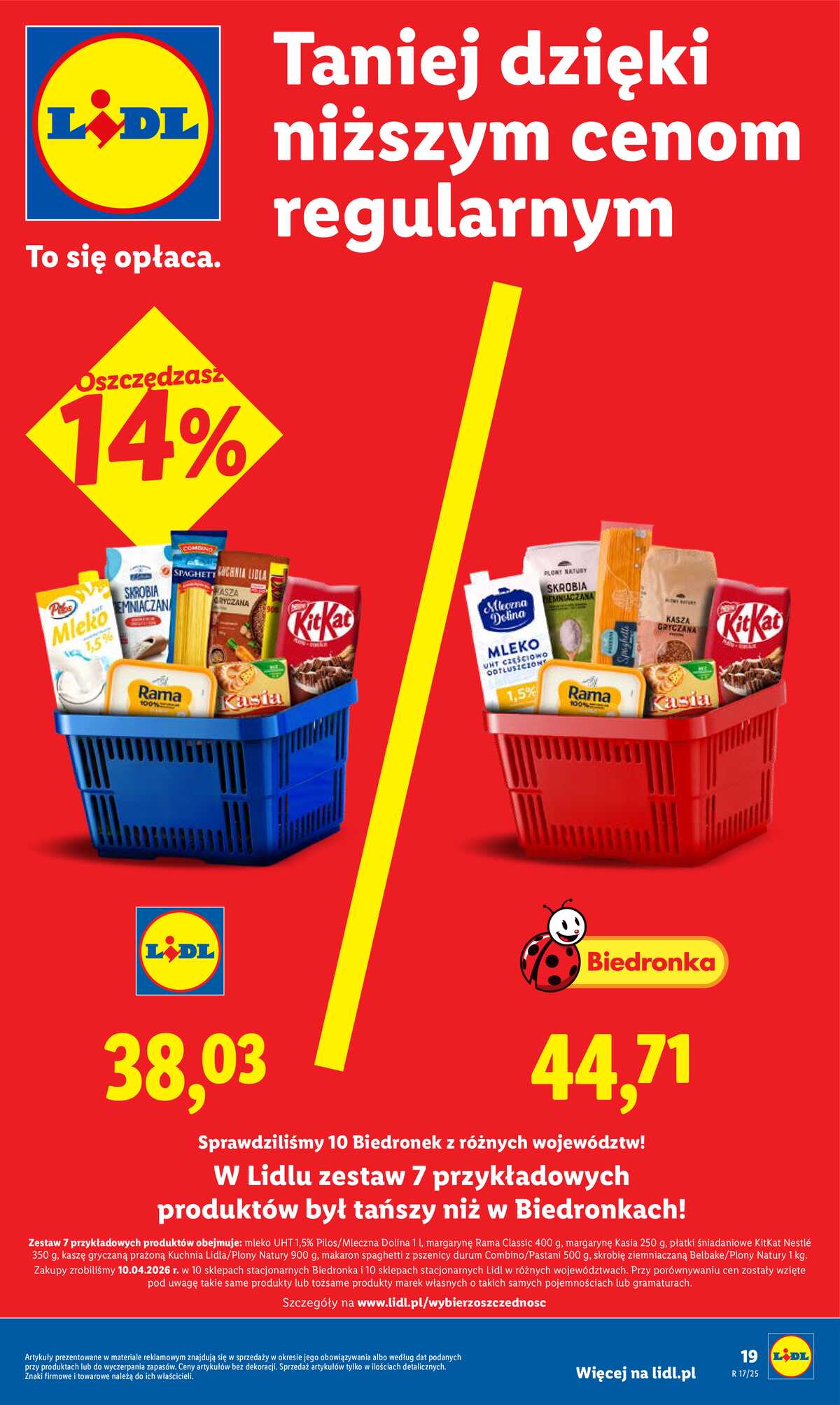 Leták Lidl Polsko 27.4.-28.4.2026 - Zpravodaj platný od 27.04 do 28.04 strana 19