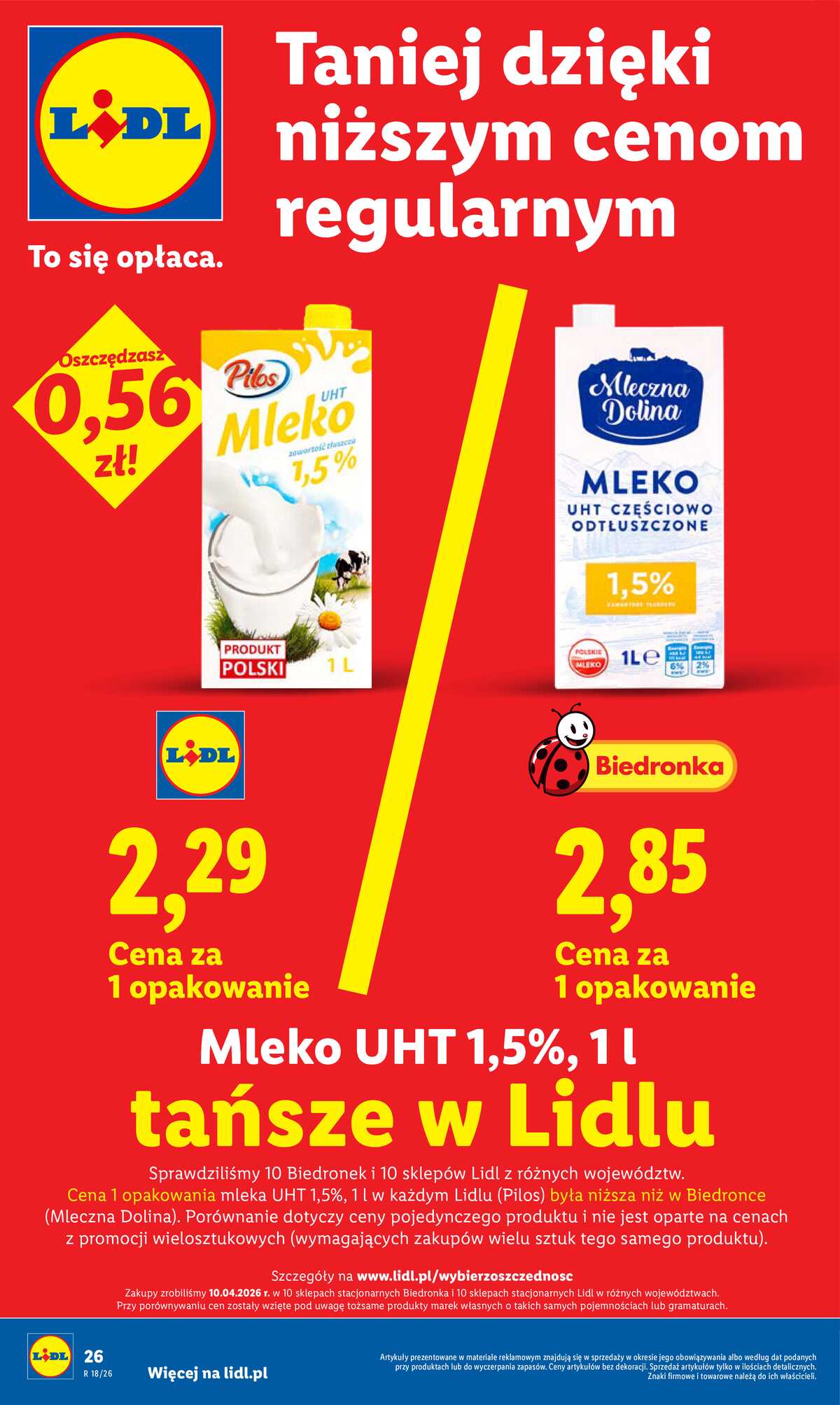 Leták Lidl Polsko 27.4.-28.4.2026 - Zpravodaj platný od 27.04 do 28.04 strana 26