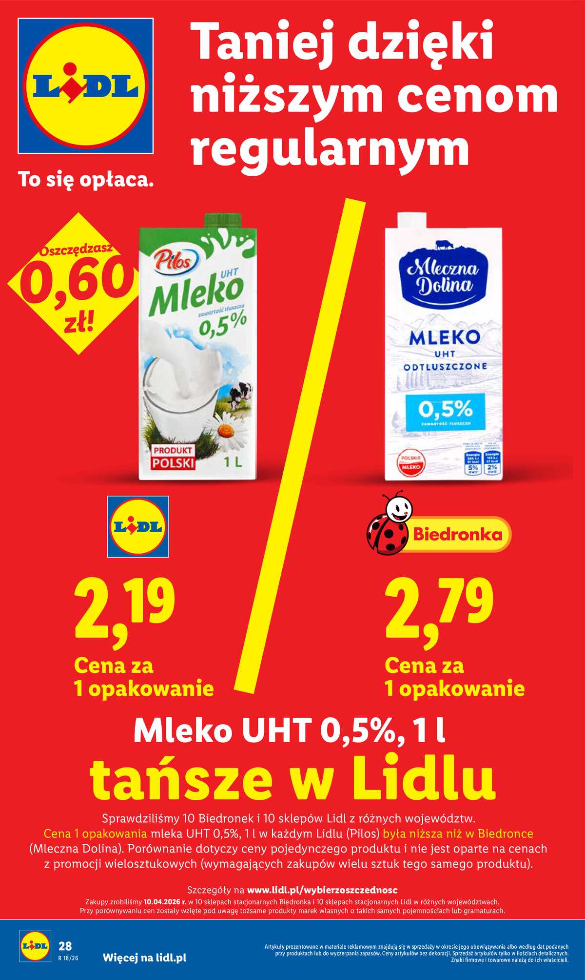 Leták Lidl Polsko 27.4.-28.4.2026 - Zpravodaj platný od 27.04 do 28.04 strana 28