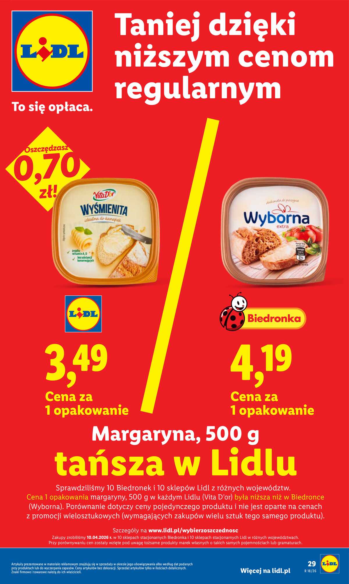 Leták Lidl Polsko 27.4.-28.4.2026 - Zpravodaj platný od 27.04 do 28.04 strana 29