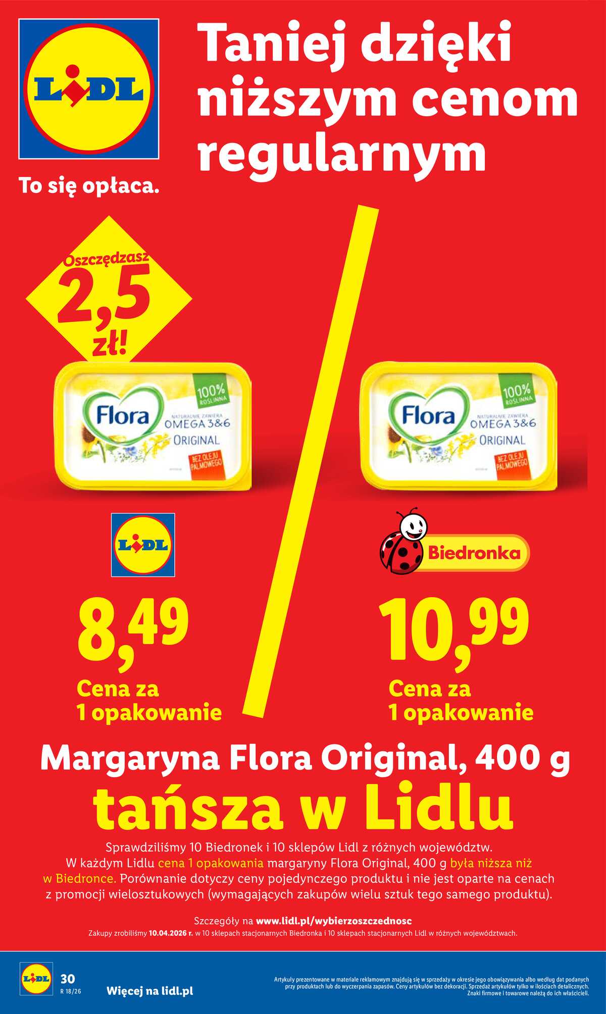 Leták Lidl Polsko 27.4.-28.4.2026 - Zpravodaj platný od 27.04 do 28.04 strana 30