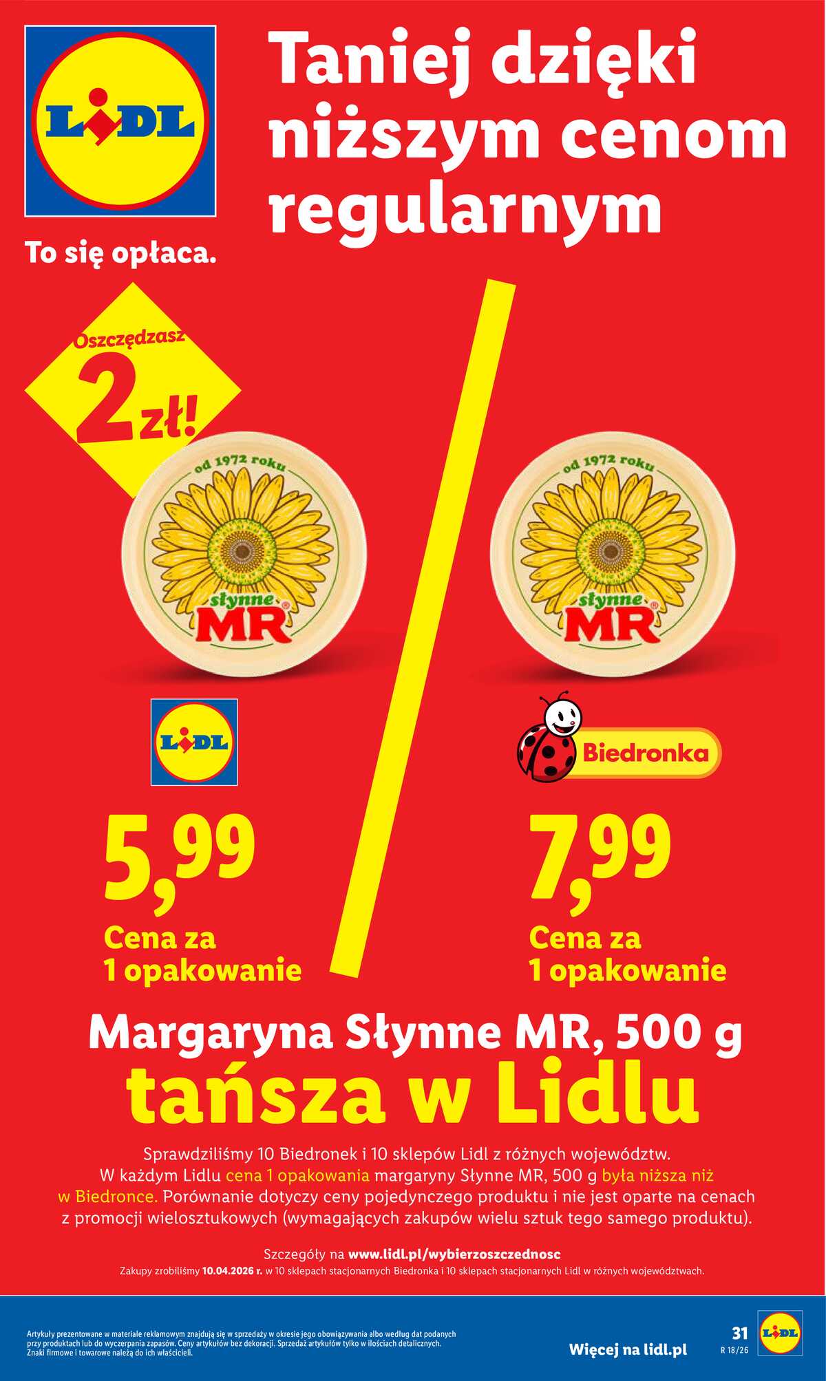 Leták Lidl Polsko 27.4.-28.4.2026 - Zpravodaj platný od 27.04 do 28.04 strana 31