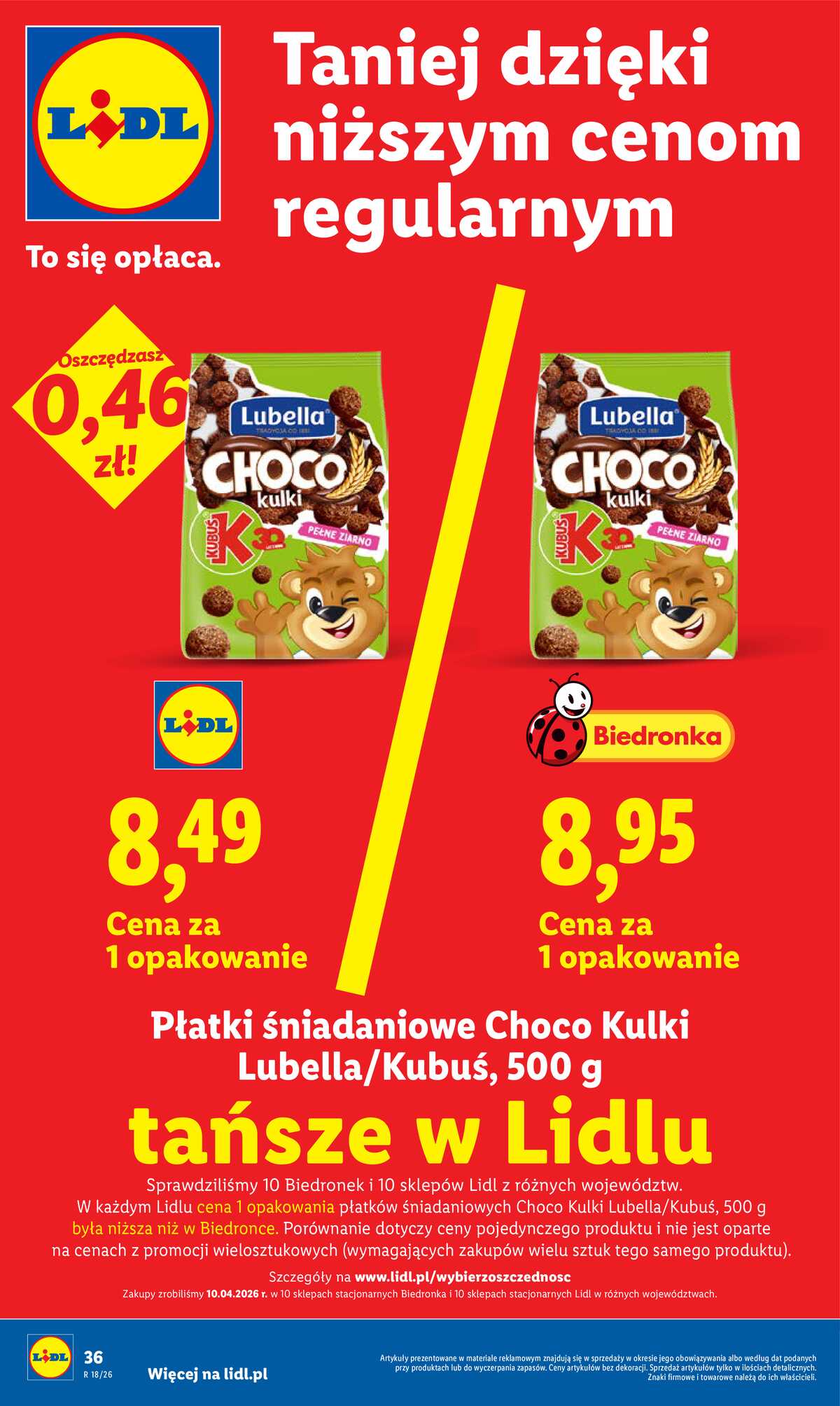 Leták Lidl Polsko 27.4.-28.4.2026 - Zpravodaj platný od 27.04 do 28.04 strana 36