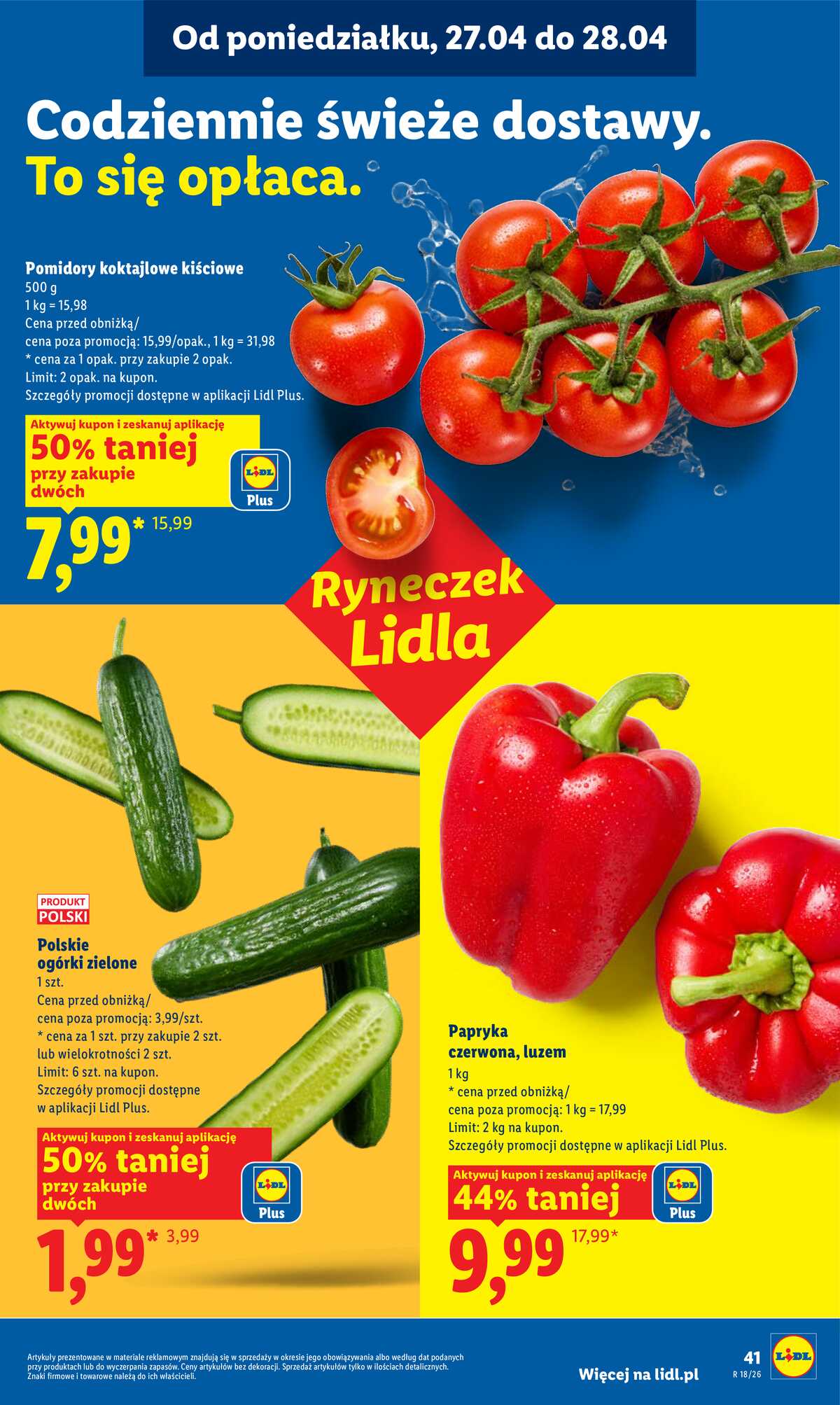 Leták Lidl Polsko 27.4.-28.4.2026 - Zpravodaj platný od 27.04 do 28.04 strana 41