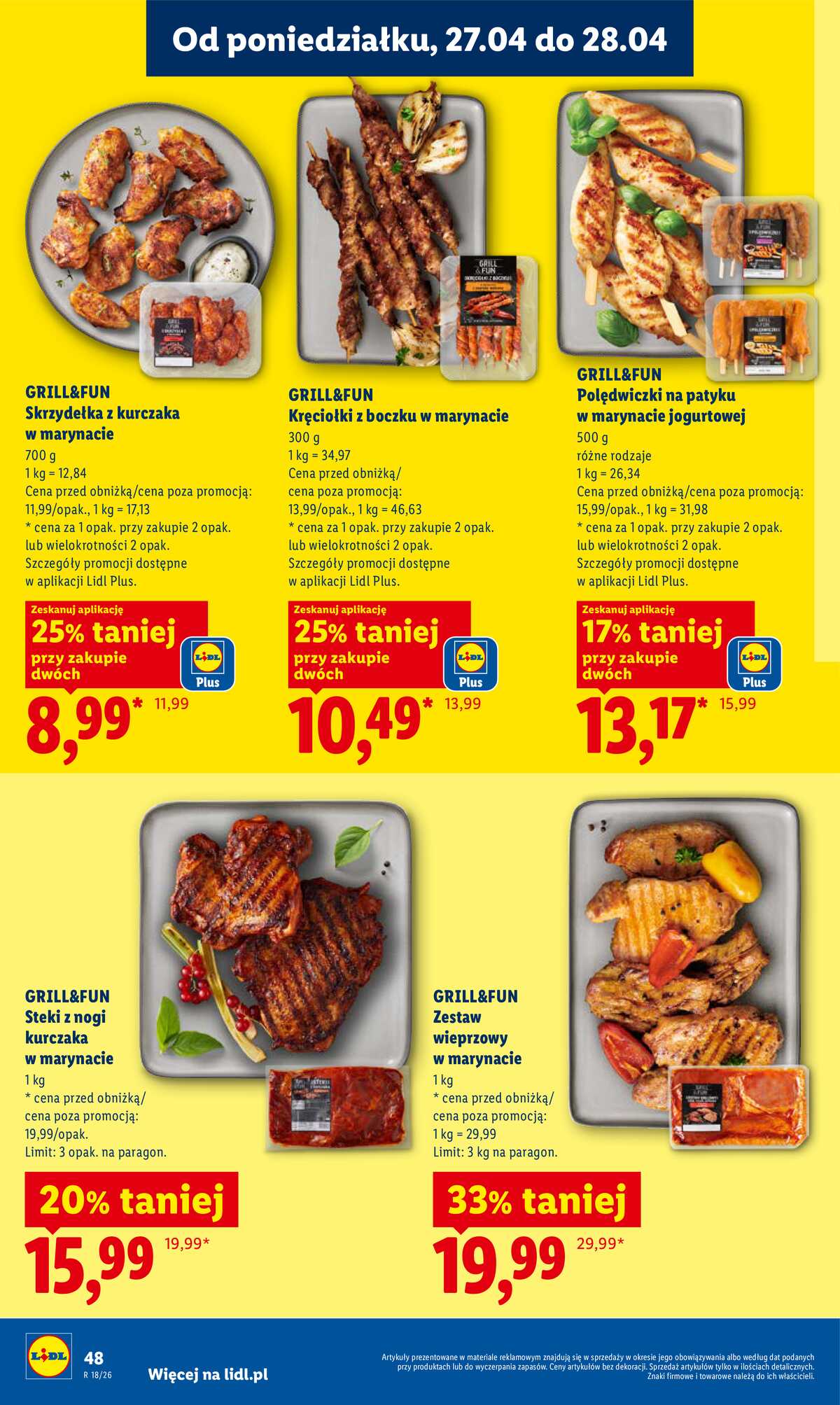 Leták Lidl Polsko 27.4.-28.4.2026 - Zpravodaj platný od 27.04 do 28.04 strana 48