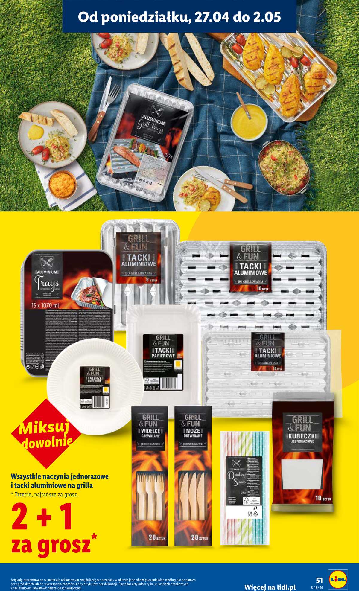 Leták Lidl Polsko 27.4.-28.4.2026 - Zpravodaj platný od 27.04 do 28.04 strana 51